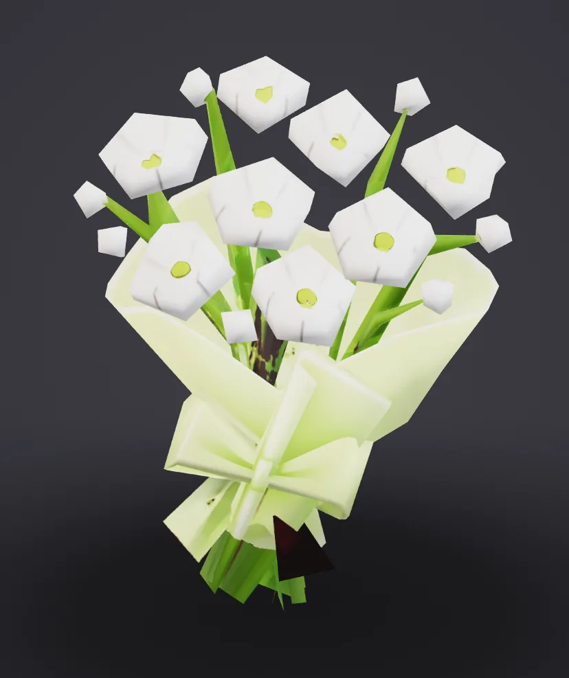 Low-poly model that held its shape by being generated low from the start